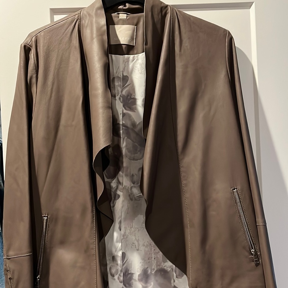 Soia & Kyo Genuine Lambskin Leather Jacket